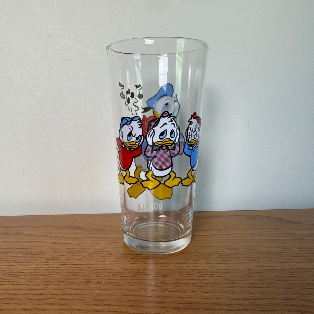 Vintage 1978 Pepsi Collector Series Donald Duck Glass Walt Disney Productions‎ - Picture 4 of 9